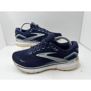 Brooks Ghost Womens Size 9 Running Shoes Blue Athletic Walking Sneakers